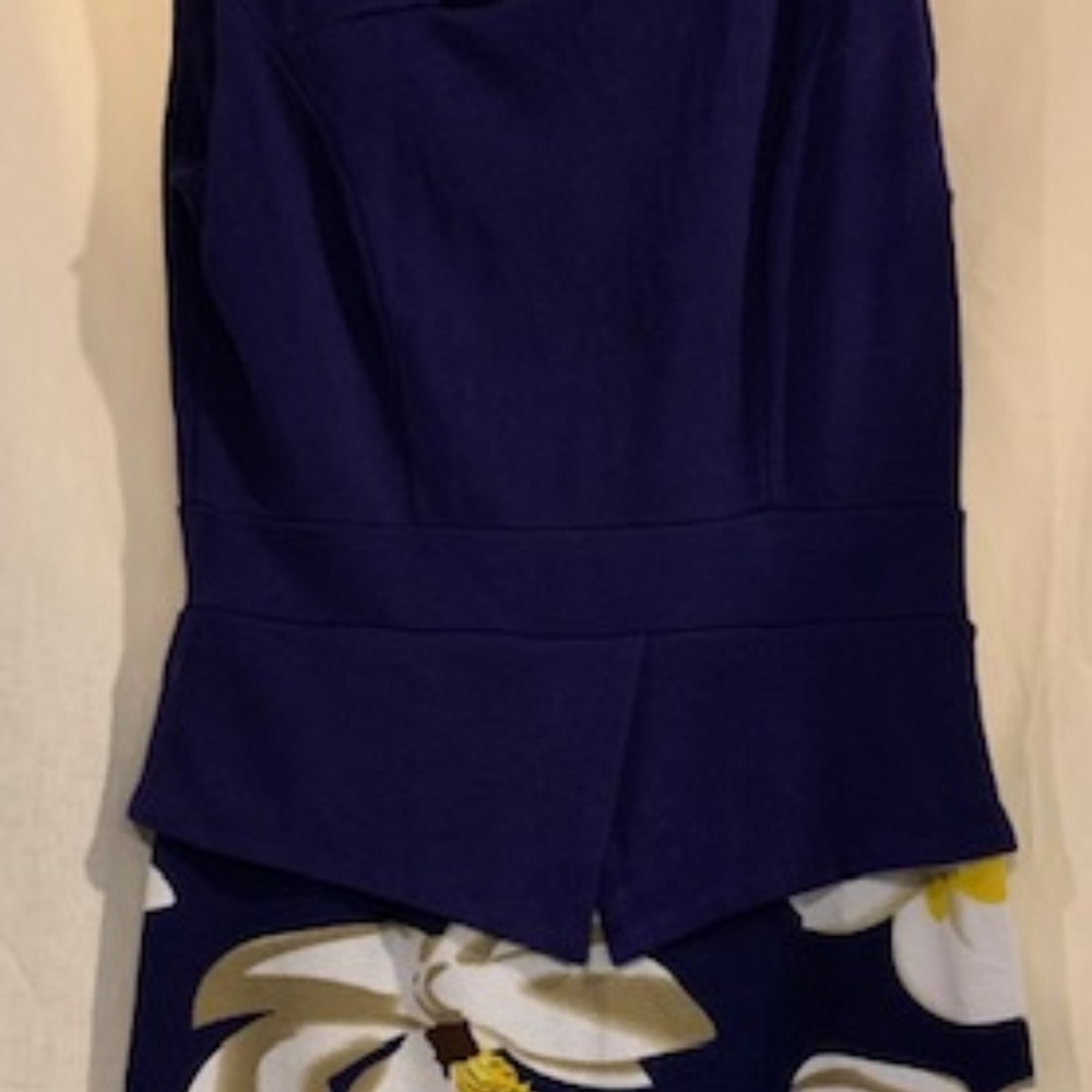 SOLDSOLDSOLD Homeyee Blue and White Floral Dress